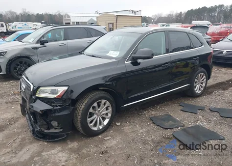 2014 Audi Q5 2.0T Premium z USA, uszkodzony, nr VIN WA1LFAFP4EA101432